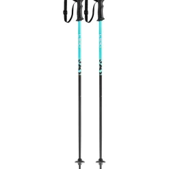 Leki Skistokken|Wintersport*Rider skistokken junior dark blue light turquoise  white