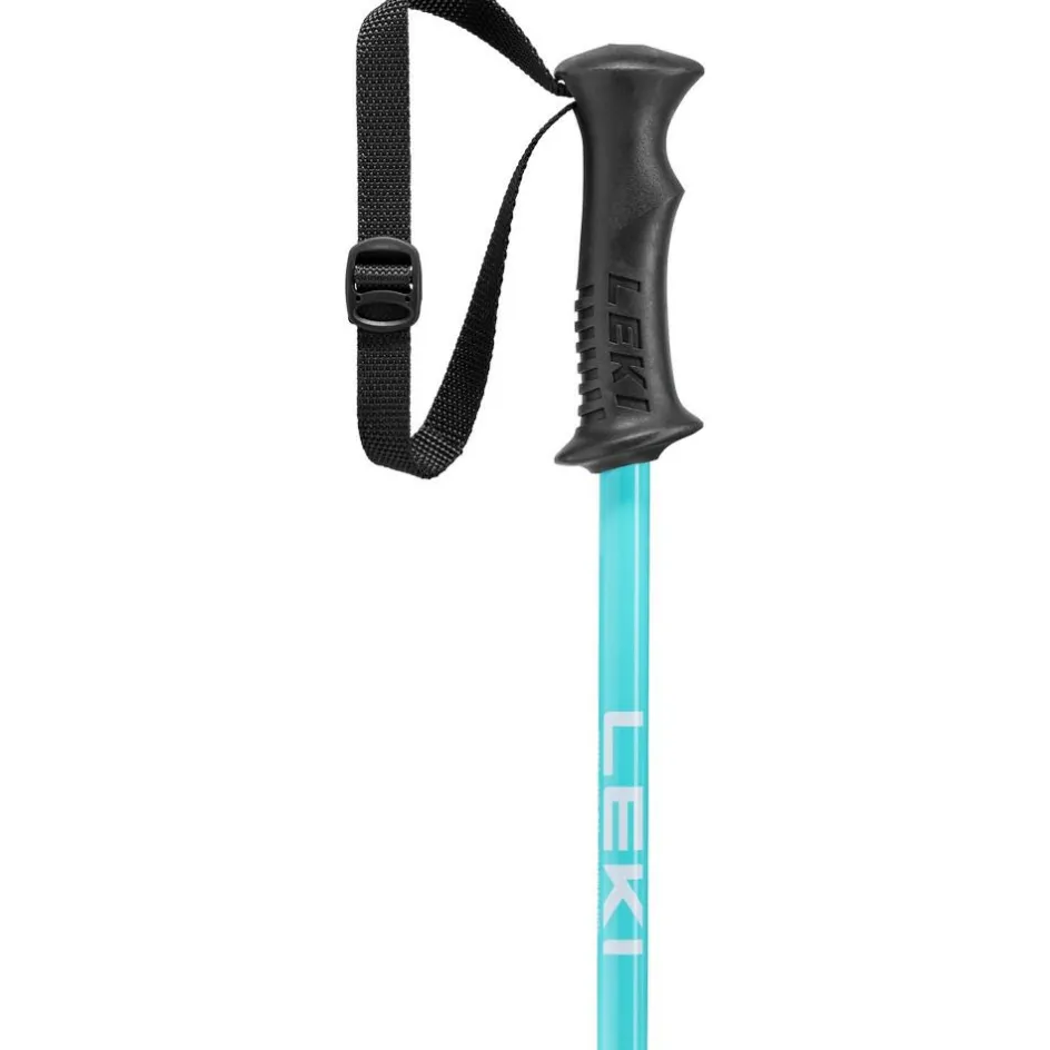 Leki Skistokken|Wintersport*Rider skistokken junior dark blue light turquoise white