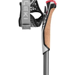 Leki Wandelen|Wandelstokken*Traveller Alu wandelstokken black silvergrey neon yellow