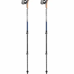 Leki Wandelen|Wandelstokken*Traveller Carbon wandelstokken midnight blue dark  metallic