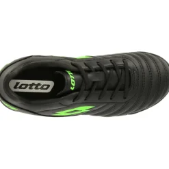 Lotto Voetbalschoenen*Milano 700 ID JR zaalvoetbalschoenen junior all black spring green