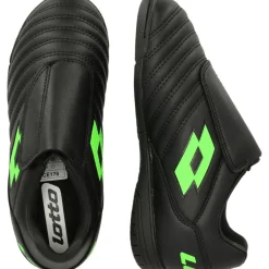 Lotto Voetbalschoenen*Milano 700 ID K zaalvoetbalschoenen junior all black spring green