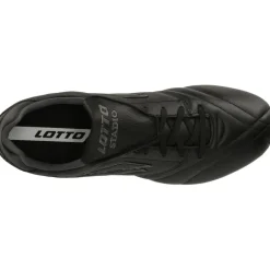 Lotto Voetbalschoenen*Stadio 200 FG voetbalschoenen heren all black asphalt