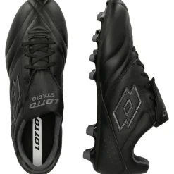 Lotto Voetbalschoenen*Stadio 200 FG voetbalschoenen heren all black asphalt