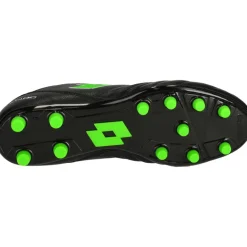 Lotto Voetbalschoenen*Stadio 300 III FG voetbalschoenen heren all black spring green