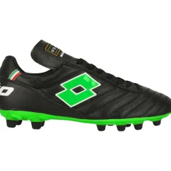 Lotto Voetbalschoenen*Stadio OG II FG voetbalschoenen heren all black spring green