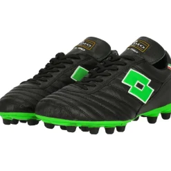 Lotto Voetbalschoenen*Stadio OG II FG voetbalschoenen heren all black spring green