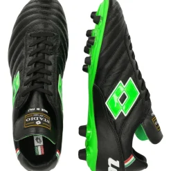 Lotto Voetbalschoenen*Stadio OG II FG voetbalschoenen heren all black spring green