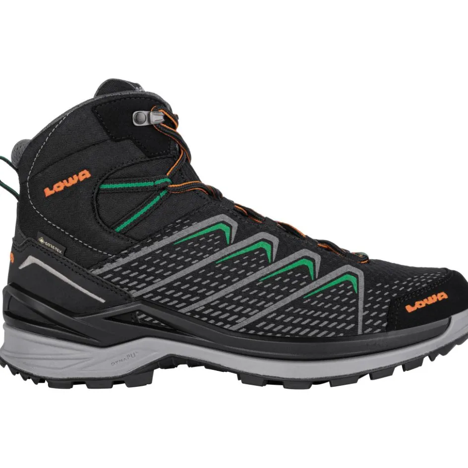 Lowa Wandelen|Wandelschoenen*Ferrox N4D GTX MID wandelschoenen heren black green
