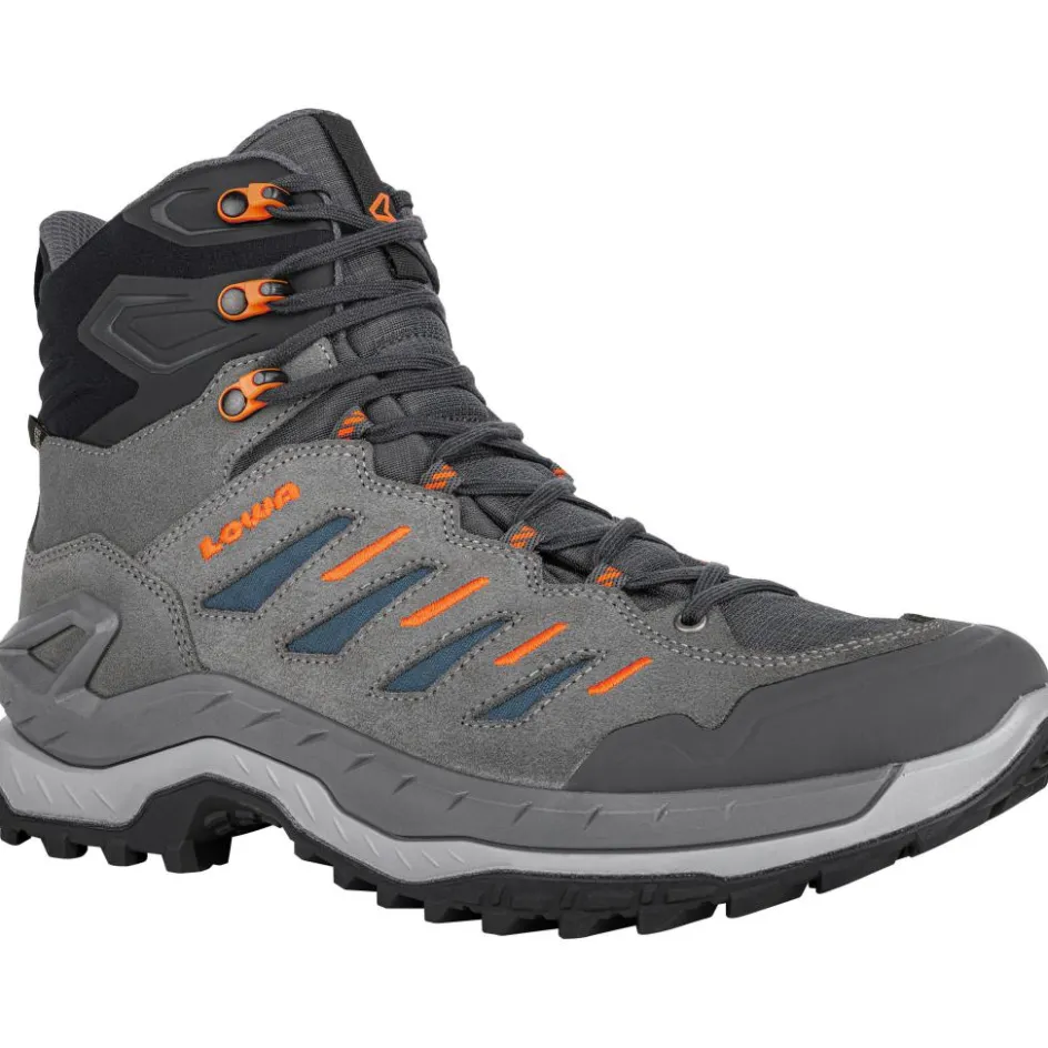 Lowa Wandelen|Wandelschoenen*Innovo GTX Mid wandelschoenen heren grey petrol