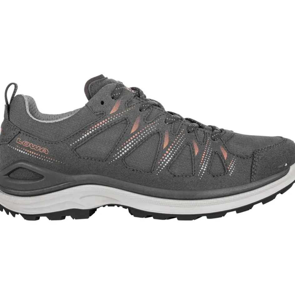 Lowa Wandelen|Wandelschoenen*Innox Evo II GTX Ws wandelschoenen dames asphalt salmon