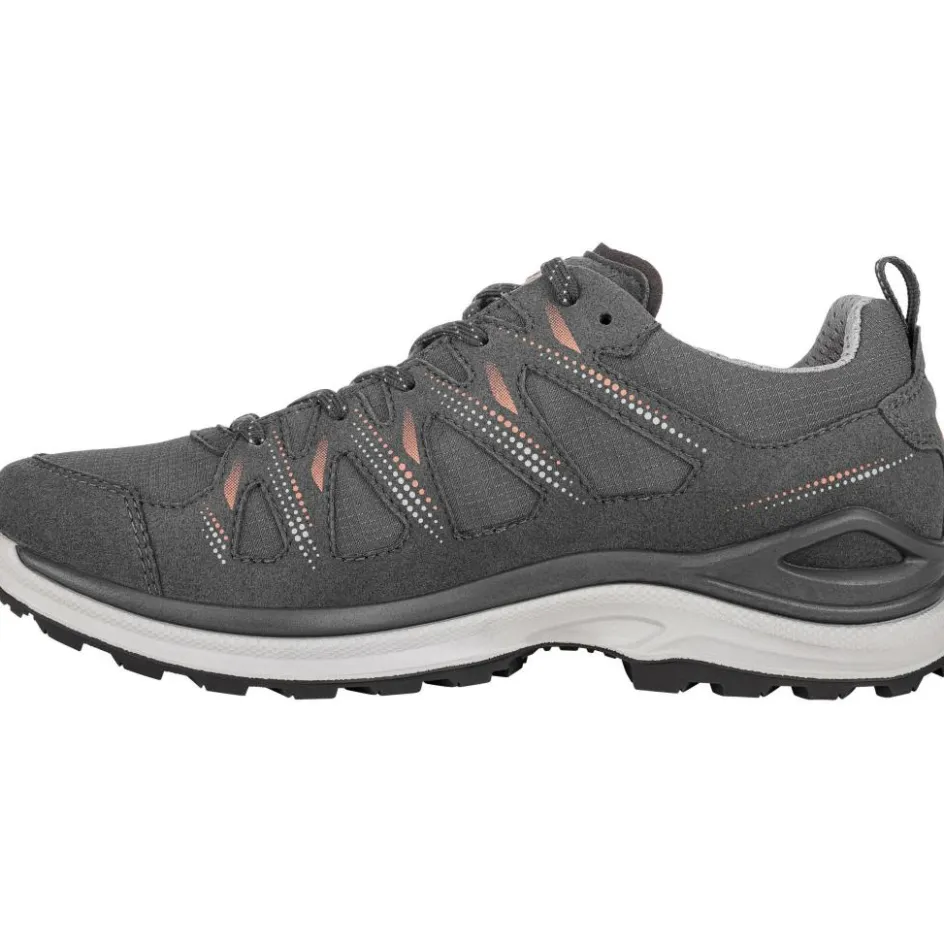 Lowa Wandelen|Wandelschoenen*Innox Evo II GTX Ws wandelschoenen dames asphalt salmon