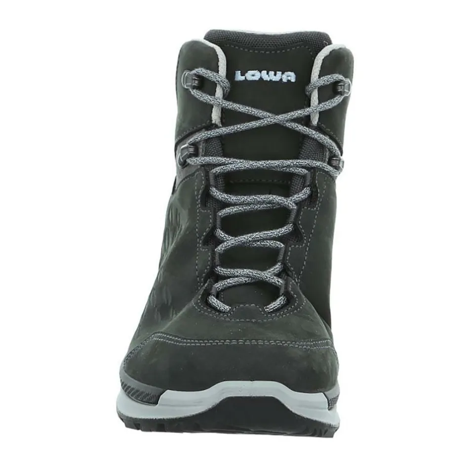 Lowa Wandelschoenen|Wandelschoenen*Locarno GTX QC wandelschoenen dames anthracite ice blue