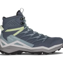 Lowa Wandelen|Wandelschoenen*Maddox Pro GTX Mid Ws wandelschoenen dames smoke blue slateblue