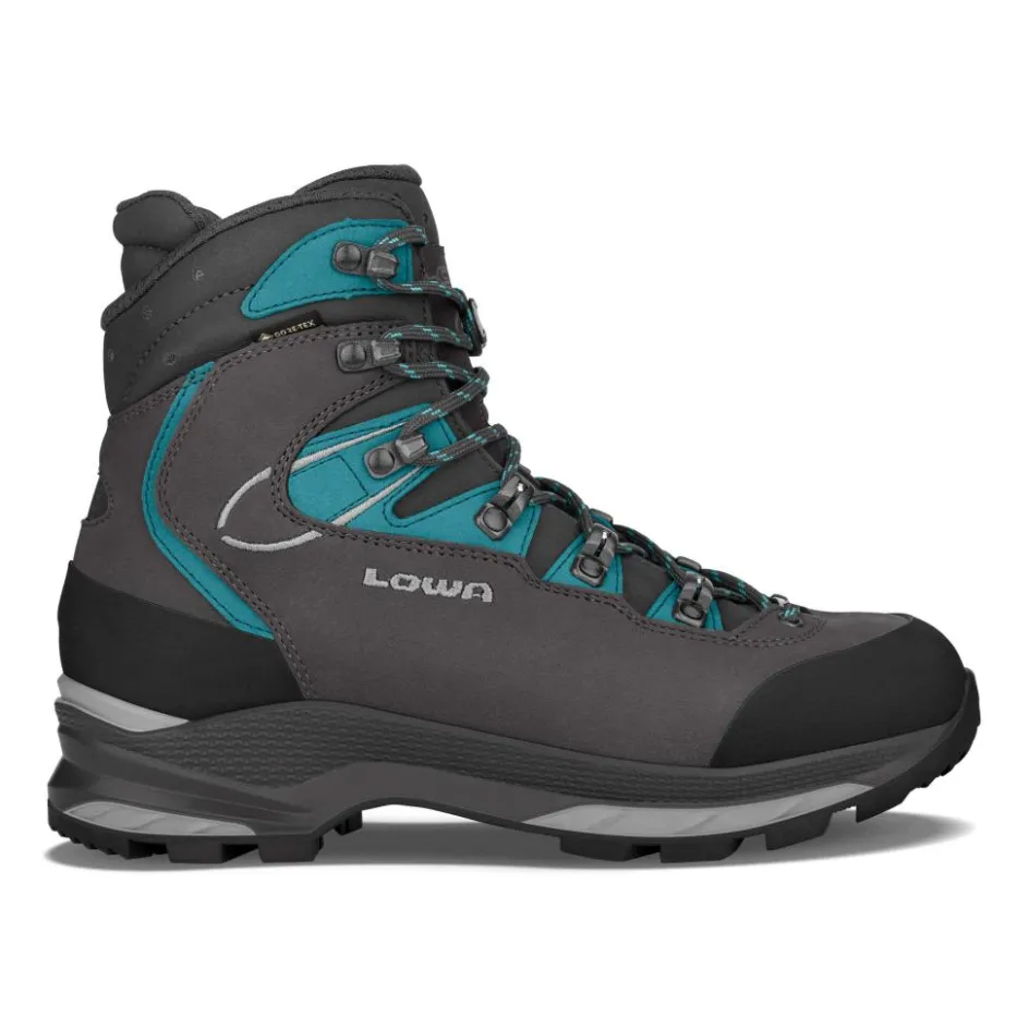 Lowa Wandelen|Bergschoenen*Mauria EVO GTX bergschoenen dames anthracite turquoise