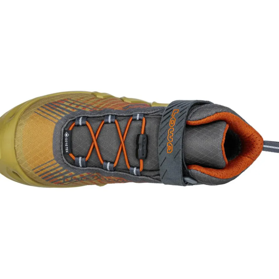 Lowa Wandelen|Wandelschoenen*Merger GTX QC Mid wandelschoenen dames mustard rust