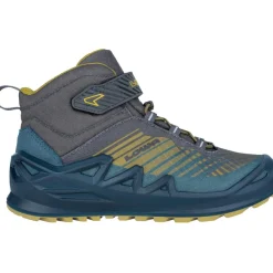 Lowa Wandelen|Wandelschoenen*Merger GTX QC Mid wandelschoenen junior petrol mustard