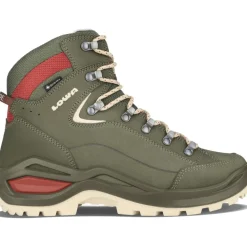 Lowa Wandelen|Wandelschoenen*Renegade Evo GTX Mid Ws wandelschoenen dames grey green panna