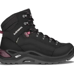 Lowa Wandelen|Wandelschoenen*Renegade GTX Mid Ws wandelschoenen dames black prune