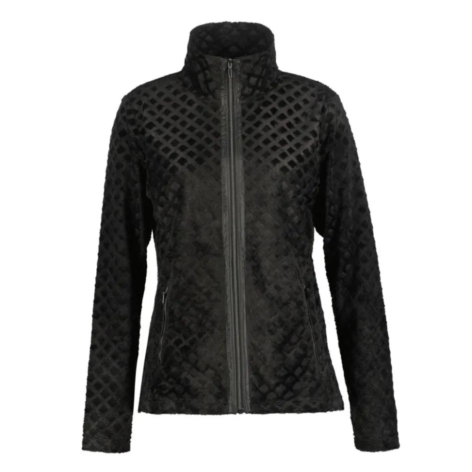 Luhta Ski Vesten|Wintersport*Ahmas fleece vest dames basic black