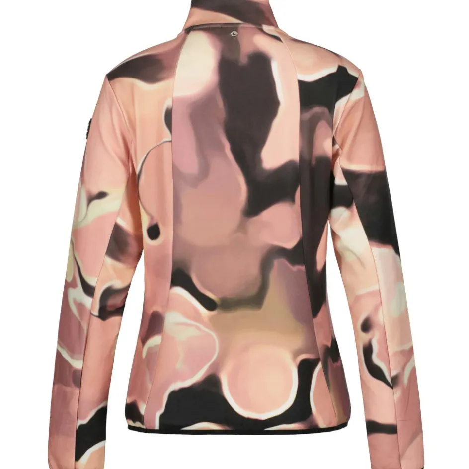 Luhta Ski Vesten|Wintersport*Auttoinen fleece vest dames abricot