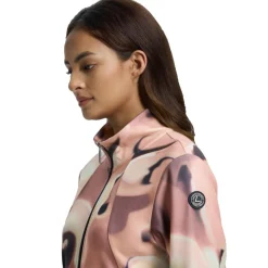 Luhta Ski Vesten|Wintersport*Auttoinen fleece vest dames abricot