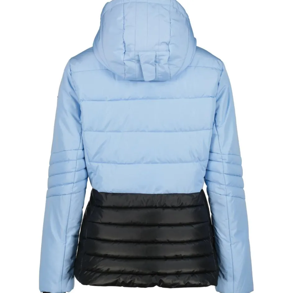 Luhta Ski Jassen|Wintersport*Halkis winterjas dames light blue