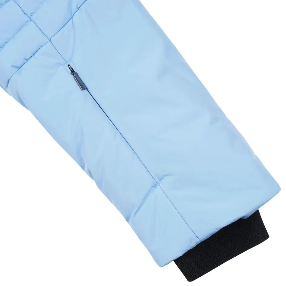 Luhta Ski Jassen|Wintersport*Halkis winterjas dames light blue