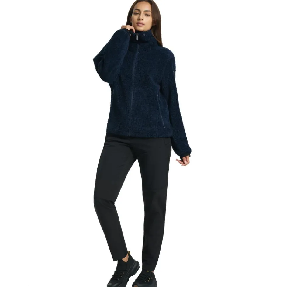 Luhta Ski Vesten|Wintersport*Iissalo fleece vest dames dark blue