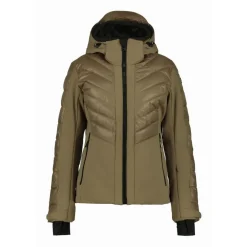 Luhta Ski Jassen|Wintersport*Mallatunturit softshell winterjas dames brown