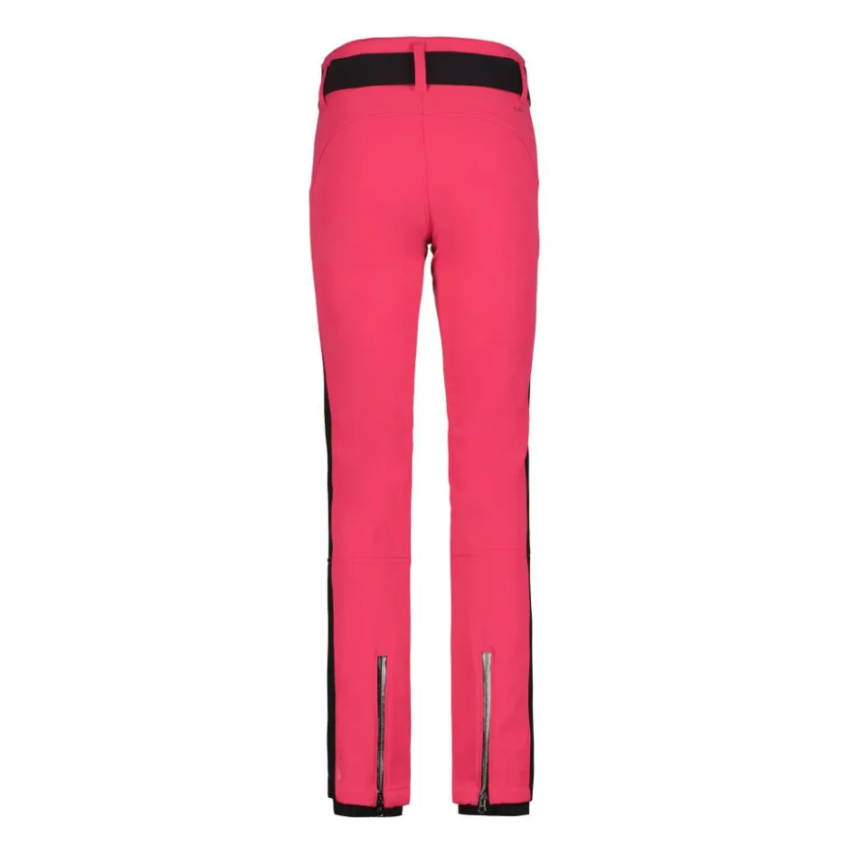 Luhta Skibroeken|Wintersport*Reututunturi softshell skibroek dames raspberry