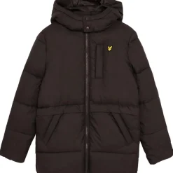 Lyle & Scott Jassen* Ripstop Quilted Puffer jas junior jet black