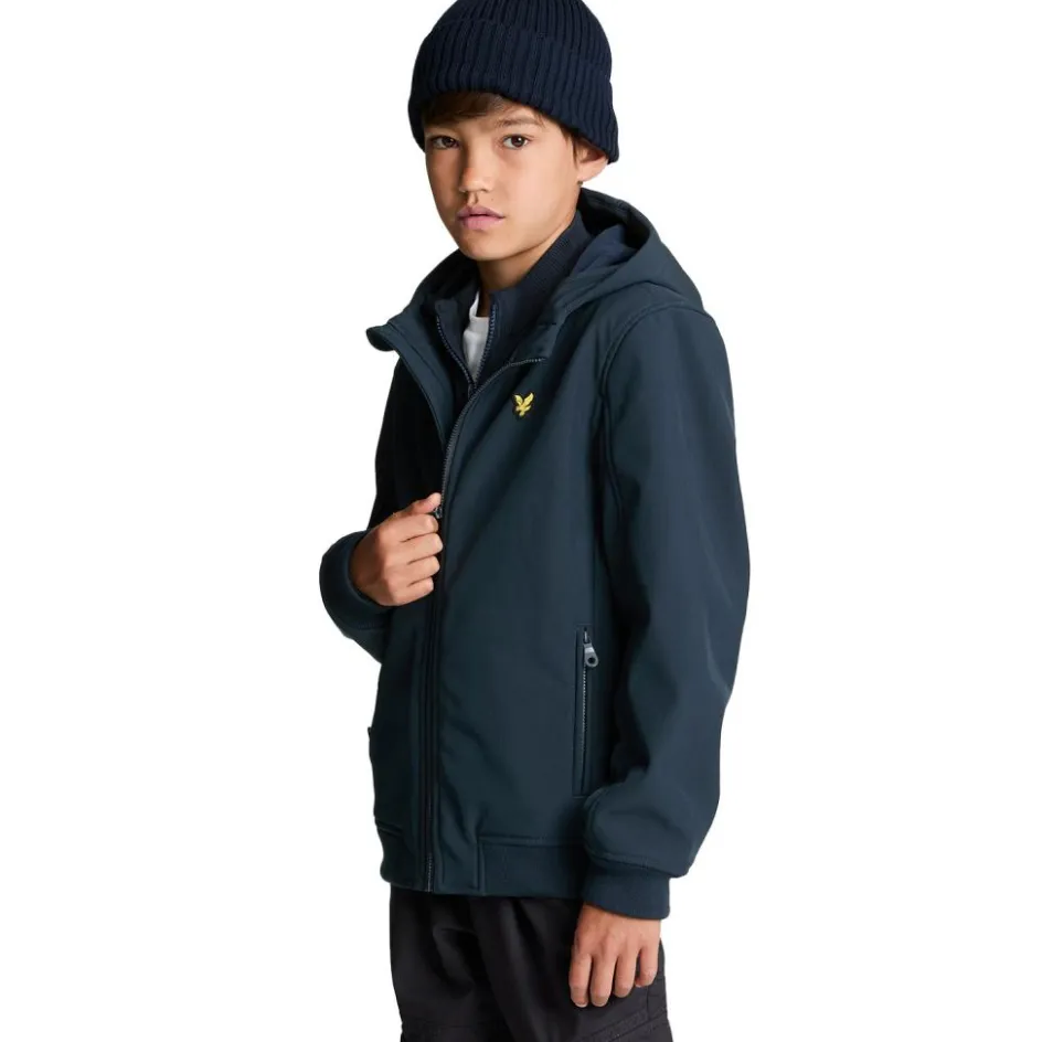 Lyle & Scott Jassen* softshell jas junior dark navy