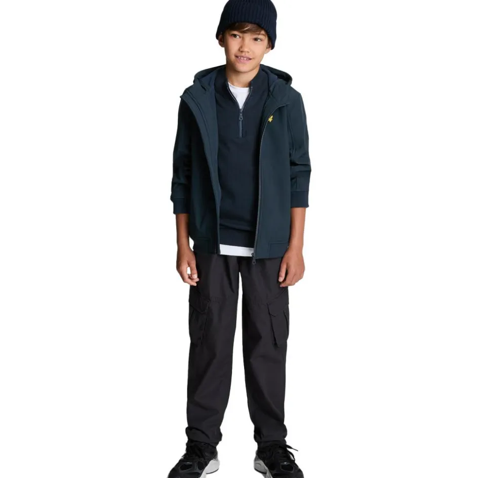 Lyle & Scott Jassen* softshell jas junior dark navy