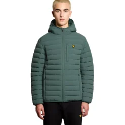 Lyle & Scott Jassen* Sports Lightweight Puffer jas heren silver pine