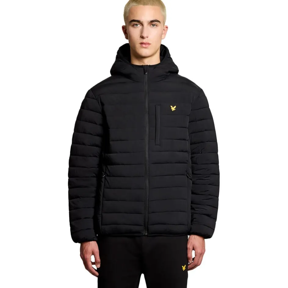 Lyle & Scott Jassen* Sports Lightweight Puffer jas heren jet black