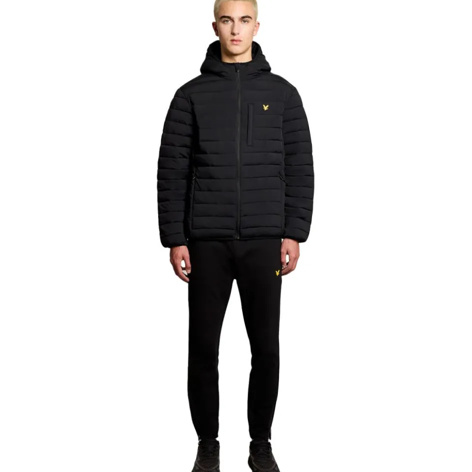 Lyle & Scott Jassen* Sports Lightweight Puffer jas heren jet black