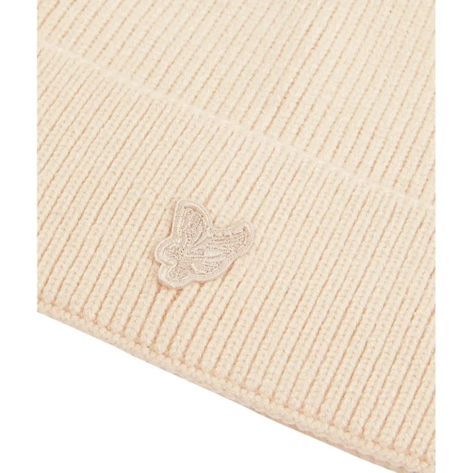 Lyle & Scott Mutsen|Wintersport* Tonal Eagle muts junior putty