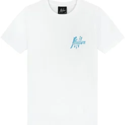 Malelions Shirts, Polo's & Blouses*3D Wave shirt junior white