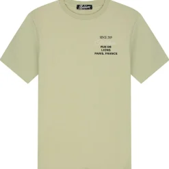 Malelions Shirts, Polo's & Blouses*Design shirt heren light green