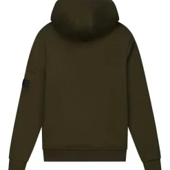 Malelions Truien & Vesten*Nylon Pocket hoodie junior moss green