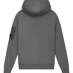 Malelions Truien & Vesten*Nylon Pocket hoodie junior anthracite