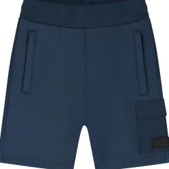 Malelions Broeken*Nylon Pocket short junior navy