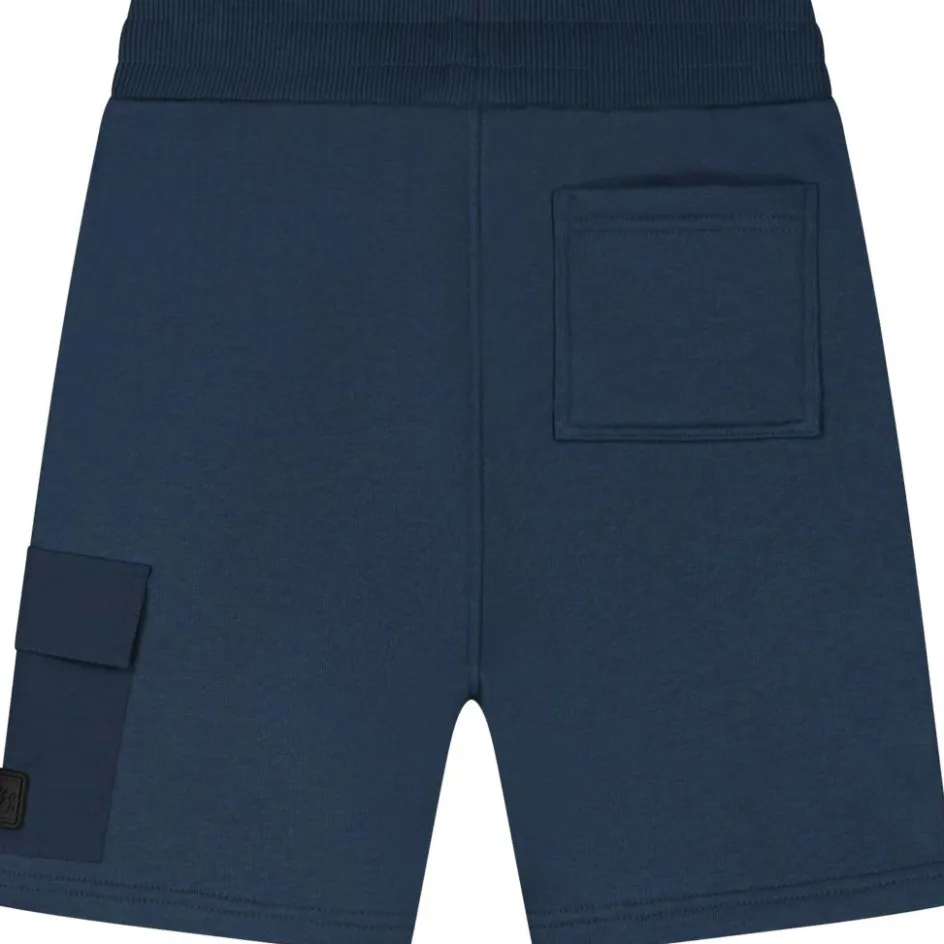 Malelions Broeken*Nylon Pocket short junior navy