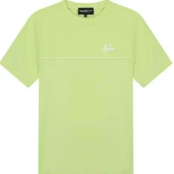Malelions Shirts, Polo's & Blouses*Sport Counter shirt heren lime
