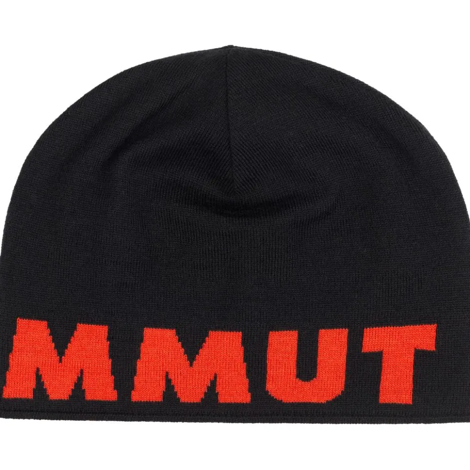 Mammut Mutsen|Wintersport*Logo muts black