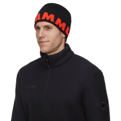 Mammut Mutsen|Wintersport*Logo muts black
