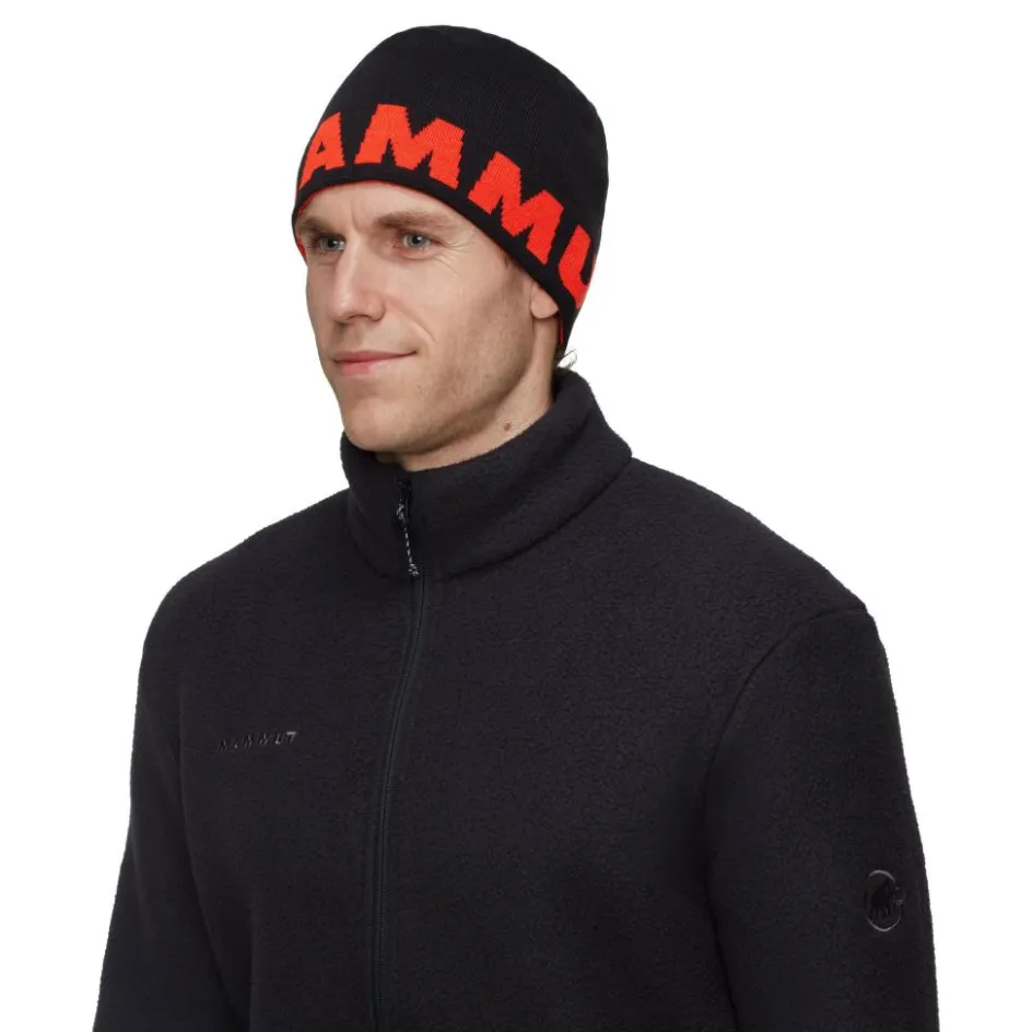 Mammut Mutsen|Wintersport*Logo muts black