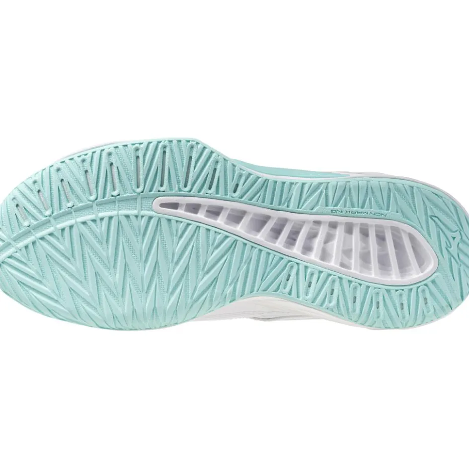 Mizuno Indoorschoenen*Thunder Blade Z indoorschoenen dames white blue tint