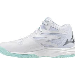 Mizuno Indoorschoenen*Thunder Blade Z Mid indoorschoenen dames white blue tint
